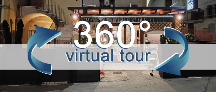 Click per visualizzare il Virtual Tour di Madness Bar